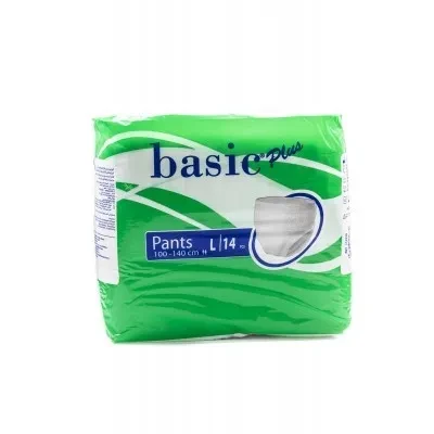 BASIC BANTS LARGE 14 PCS 100-140CM