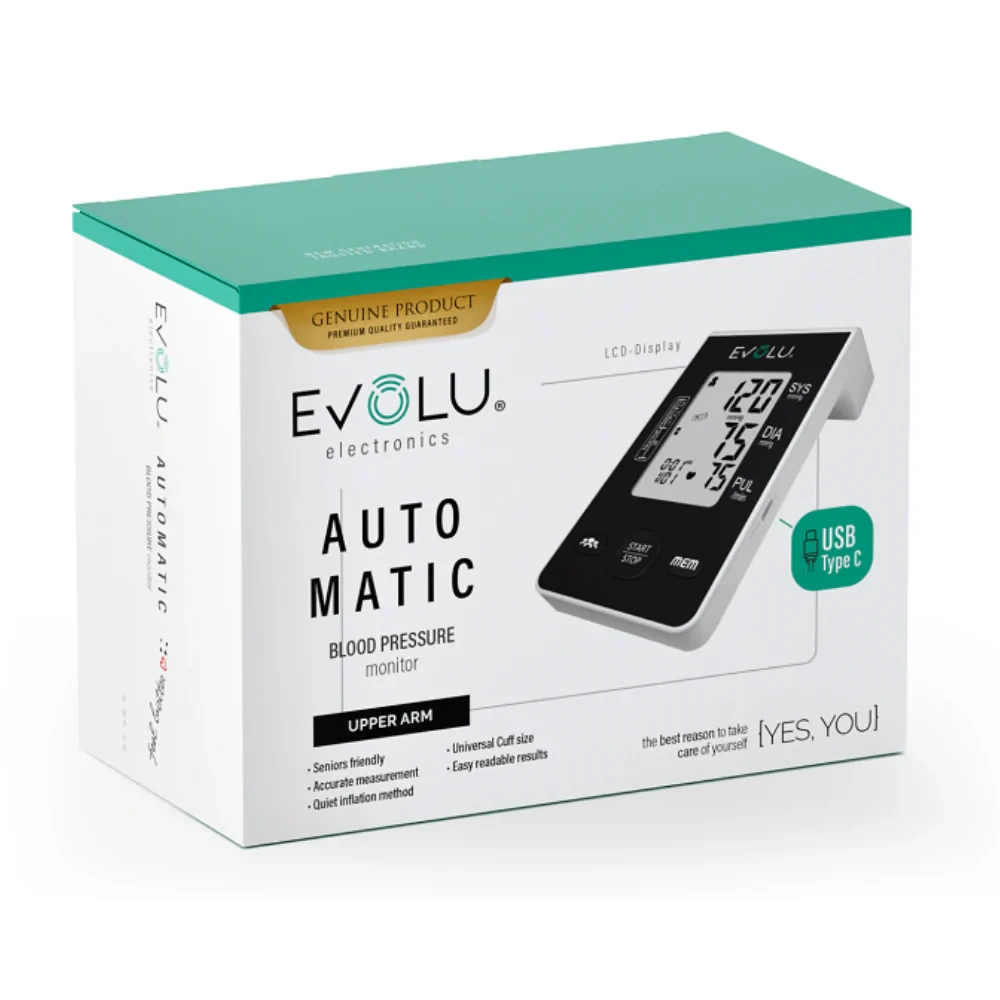 EVOLU AUTOMATIC UPPER ARM BP MONITOR