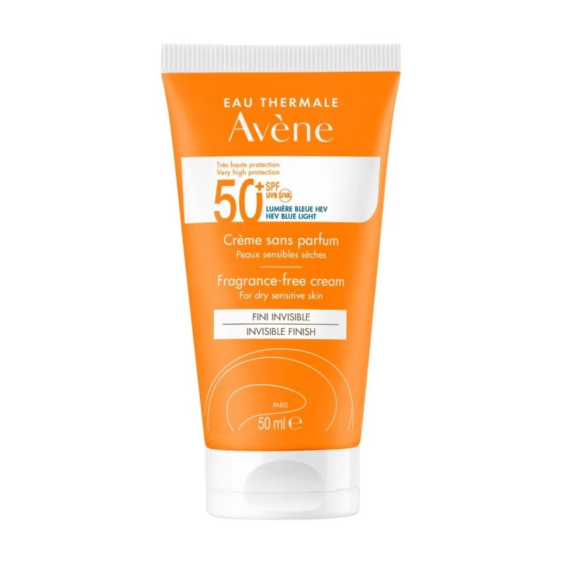 AVENE SUNCARE 50+ CREAM NON PERFUME 50ML