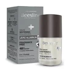 BEESLINE MEN ROLLON ZERO ALUM SILVER POWER 48