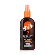 Malibu Dry Oil Spray Spf2 200ml