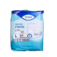 TENA PANTS NORMAL LARGE 10's