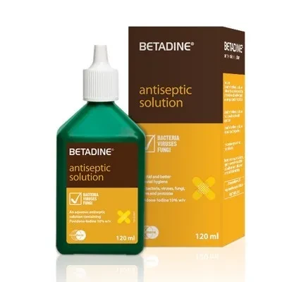 BETADINE ANTISEPTIC SOL 120ML