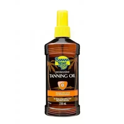 BANANA BOAT PROTECTIVE TANNING OIL SPF8 236ML