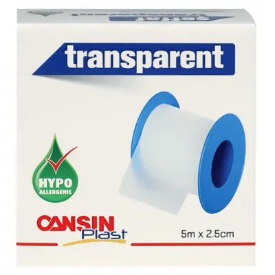 CANSINPLAST TRANSPARENT 5m X 2.5cm