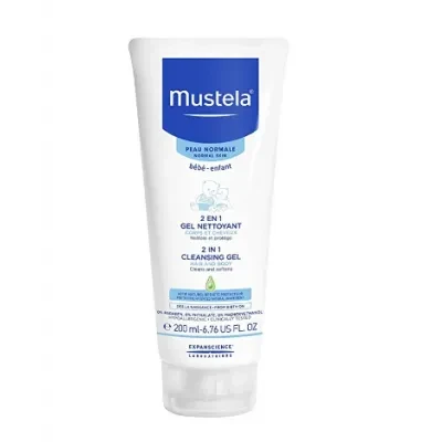 MUSTELA 2N1 H&B WASH 200ML