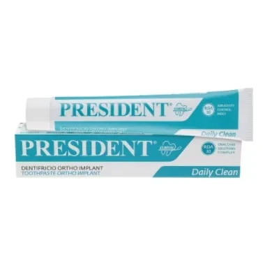PRESIDENT PROFESSIONAL TOOTHPASTE FOR BRACES AND IMPLANT 75ML