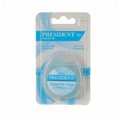 PRESIDENT SENSITIVE EXPANDING FLOSS FOR SENSITIVE TEETH