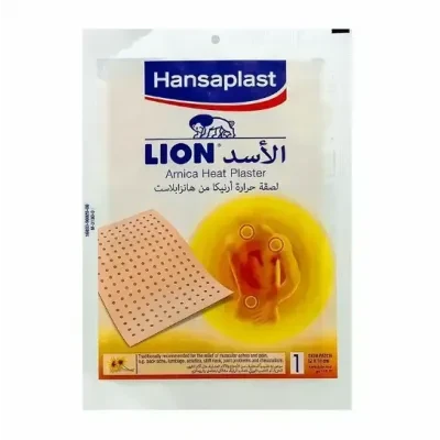 LION ARNICA HEAT PLASTER 12X18CM 1PC