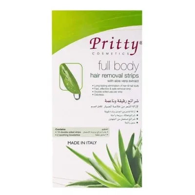 PRITTY FULL BODY HAIR REMOVAL STRIPS